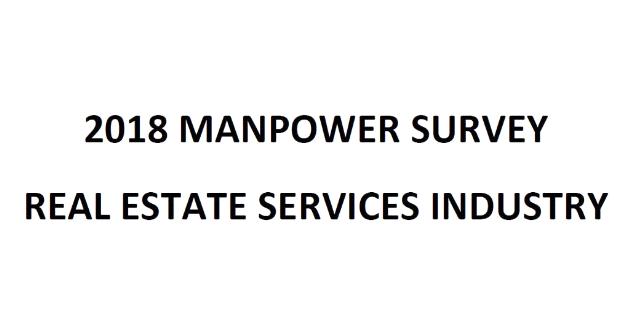 Real Estate Services Industry Manpower Survey Report 2018