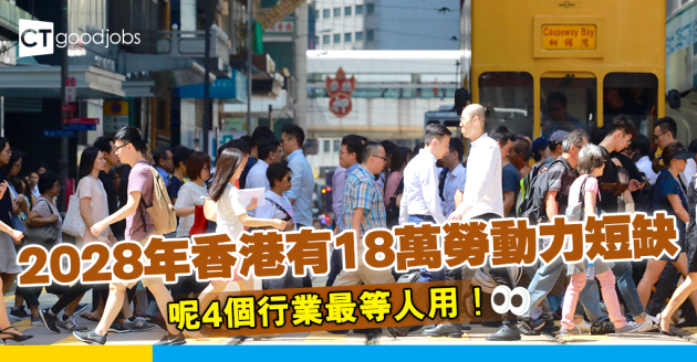 【勞動力短缺】2028年4大行業最缺人 政府估計9大工種難被AI取代