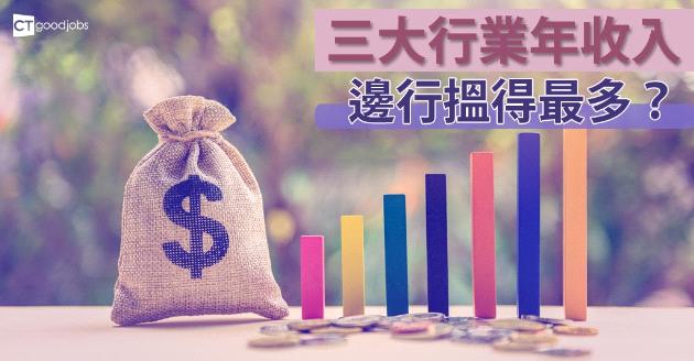 調查：三大行業年收入　邊行搵得最多？ 