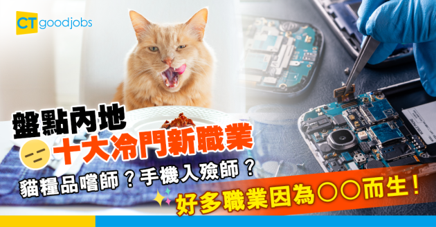 【冷門職業】2021年內地十大新興職業 貓糧品嚐師、手機入殮師、繪夢師等上榜 
