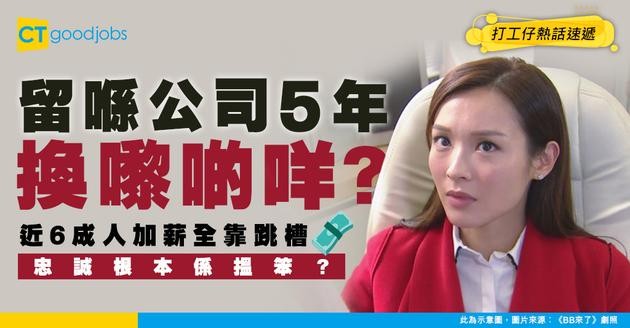 【打工仔覺醒】近6成加薪靠跳槽？留咗5年忠誠換嚟咩？網民一句話刺穿職場最大謊言