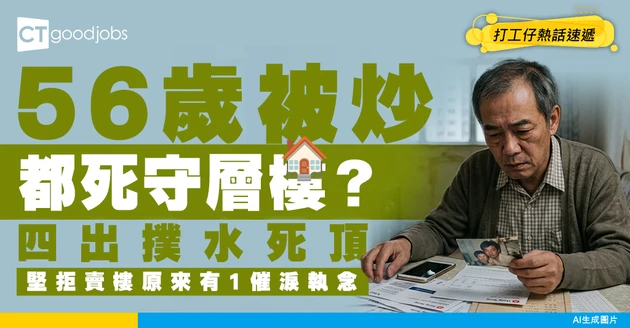 【置業陷阱】56歲被裁頓失收入！港男為保物業狂借卡數卡冚卡？堅拒賣樓套現竟藏1個催淚執念！