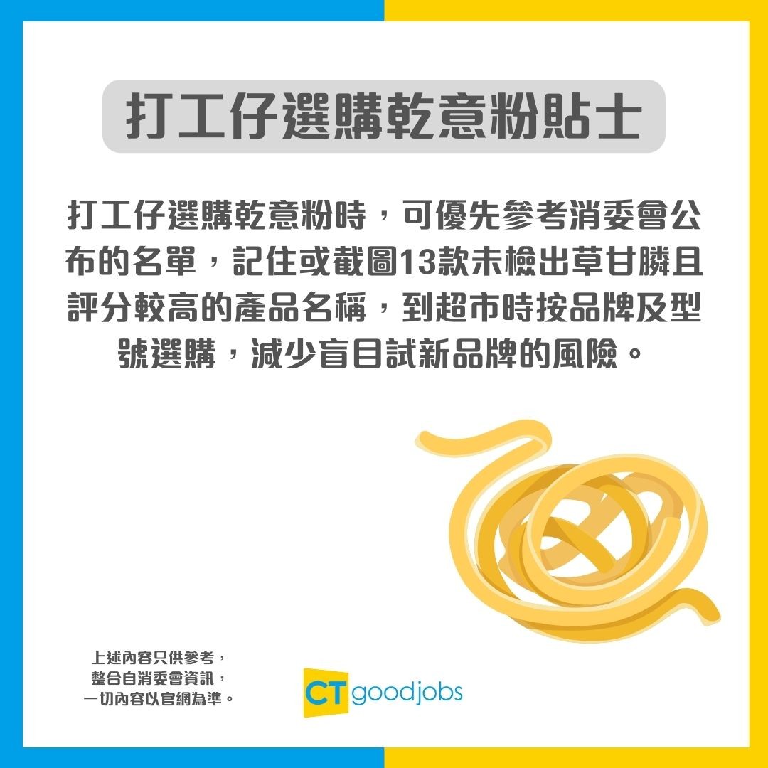 【消委會意粉推介】打工仔帶飯必睇!13款安全可食用 只需$5.5買到!